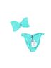 Hunza G Teal Two Piece Swimsuit One size - photo 1