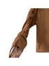 Baserange 100% Cotton Solid Brown Sweatshirt Size S - photo 2