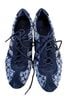 Coach Graphic Black Silver Sneakers Size 6 1/2 - photo 1