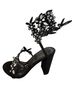 Wild Diva Black Heels Size 7 - photo 2