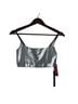 Carbon Solid Silver Sleeveless Top Size S - photo 1