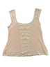 Tapemeasure Tan Brown Tank Top Size M - photo 1