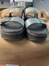 otBt Black Silver Wedges Size 8 - photo 3