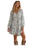 Twenty Second Floral Multi Color Casual Dress Size S - photo 1