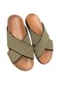 ROTHY'S Black Brown Tan Sandals Size 8 - photo 2