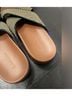 ROTHY'S Black Brown Tan Sandals Size 8 - photo 4