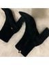 Tory Burch 100% Suede Black Boots Size 6 - photo 7