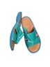 Born Floral Blue Sandals Size 8 1/2 - photo 1