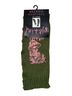 Melanie Martinez Fair Isle Green Pink Gloves One size - photo 1