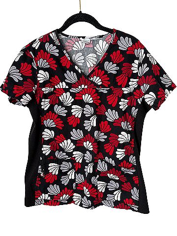 Laura Ashley Scrub Short Sleeve Top (view 1)