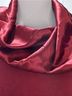 Winter Silks 50% Silk 25% Nylon 25% Viscose 100% Silk Burgundy Blouse Size XL - photo 3