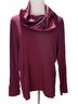 Winter Silks 50% Silk 25% Nylon 25% Viscose 100% Silk Burgundy Blouse Size XL - photo 1