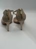 Pelle Moda Gold Heels Size 9 - photo 4