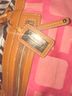 Nine West Graphic Pink Tan Leather Tote One size - photo 5