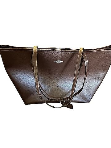 Coach Casual Leather Tote (view 1)