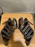 Coach 100% Leather Gray Heels Size 6 - photo 4