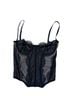 Out From Under Black Sleeveless Top Size S - photo 1
