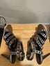 Coach 100% Leather Gray Heels Size 6 - photo 5