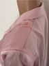 Diane von Furstenberg 100% Polyester Pink Button-Down Shirt Size 12 - photo 6
