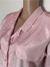 Diane von Furstenberg 100% Polyester Pink Button-Down Shirt Size 12 - photo 10