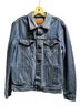 Levi Strauss Signature Print Blue Denim Jacket Size M - photo 1