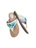 Clarks 100% Leather Multi Color Sandals Size 9 - photo 1