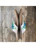 Clarks 100% Leather Multi Color Sandals Size 9 - photo 8