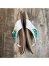 Clarks 100% Leather Multi Color Sandals Size 9 - photo 6