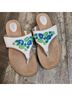 Clarks 100% Leather Multi Color Sandals Size 9 - photo 4
