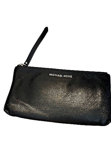 Michael Kors Leather Clutch (view 1)