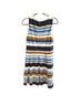Vince Camuto 96% Polyester 4% Spandex 100% Polyester Stripes Blue White Active Dress Size 14 - photo 2