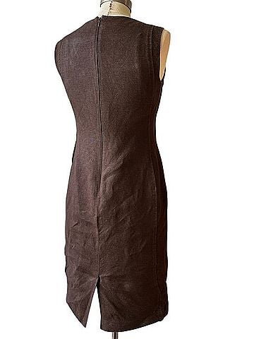 Talbots Irish Linen Sheath Dress Casual Dress (view 2)