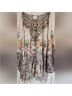Camilla 100% Silk Floral Multi Color Active Dress Size S - photo 4