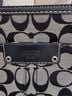 Coach 100% Canvas Black Gray Tote One size - photo 4