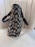 Coach 100% Canvas Black Gray Tote One size - photo 13