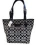 Coach 100% Canvas Black Gray Tote One size - photo 1