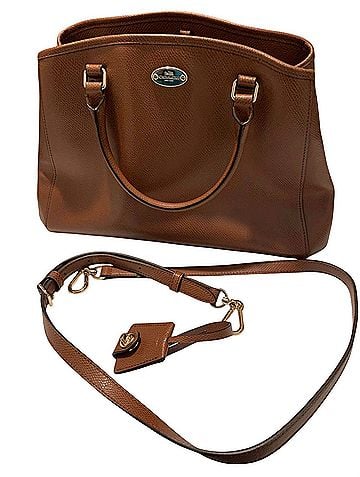 Coach Leather Tote (view 2)