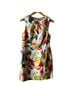 Boden Floral Red Blue Green Pink White Casual Dress Size 8 - photo 1