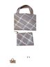 Haute Shore Solid Tan White Tote One size - photo 2