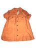 Soft Surroundings Orange Short Sleeve Button-Down Shirt Size S - photo 1