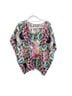 Johnny Was 100% Silk Floral Blue Pink Silk Cardigan Size S - photo 2