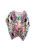 Johnny Was 100% Silk Floral Blue Pink Silk Cardigan Size S - photo 1