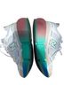 New Balance Color Block White Green Sneakers Size 9 1/2 - photo 2