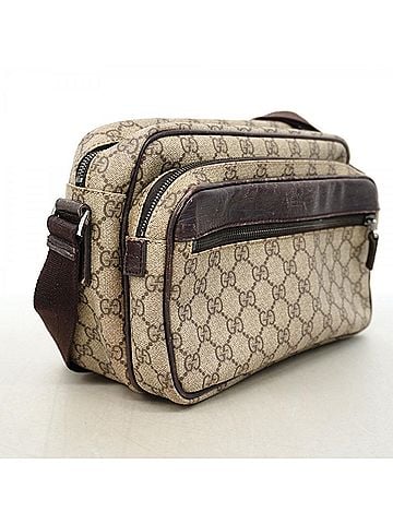 Gucci Gucci GG Supreme Shoulder Bag 114531 Brown Women's (view 2)