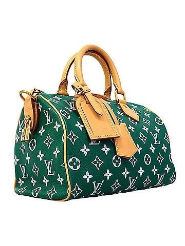 Louis Vuitton Louis Vuitton Monogram Speedy P9 Bandoulière 25 Handbag M24423 Vert 2-way bag for men (view 2)