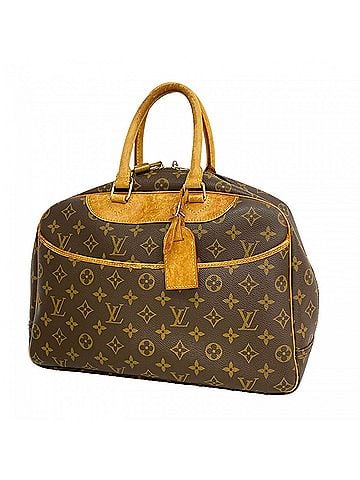 Louis Vuitton Louis Vuitton Monogram Deauville Handbag M47270 Brown Women's (view 1)