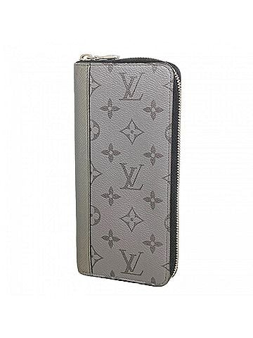 Louis Vuitton Louis Vuitton Taigarama Zippy Wallet Vertical M30841 Silver Men's Long (view 1)