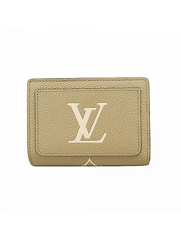 Louis Vuitton Louis Vuitton Monogram Empreinte Bicolor Portefeuille Wallet M82370 Tourtrell Cream Ladies (view 1)