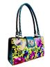 Patricia Nash Floral Blue Green Leather Shoulder Bag One size - photo 1