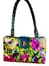 Patricia Nash Floral Blue Green Leather Shoulder Bag One size - photo 3